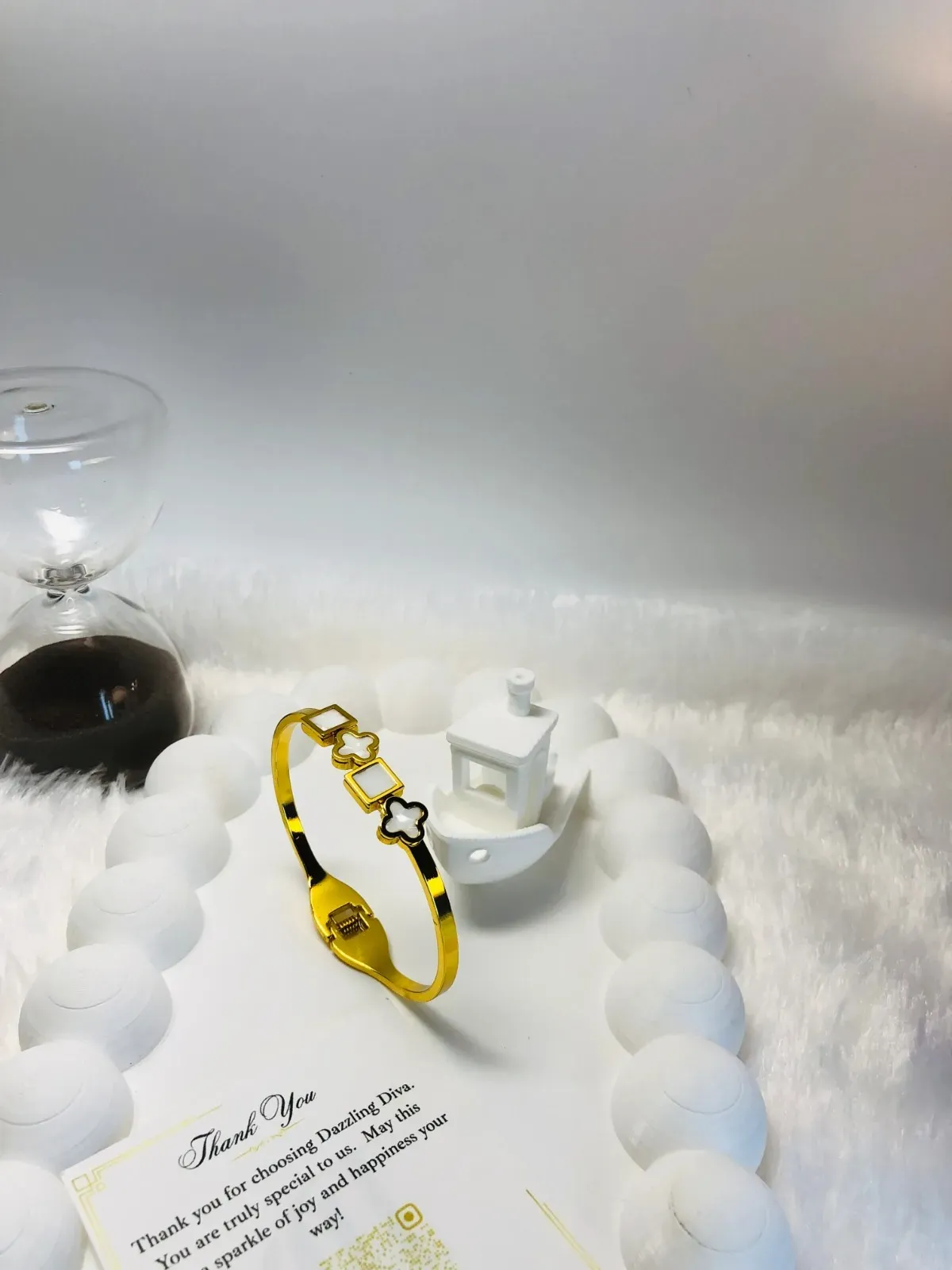 Clover square fusion bangle(Adults) - Image 5
