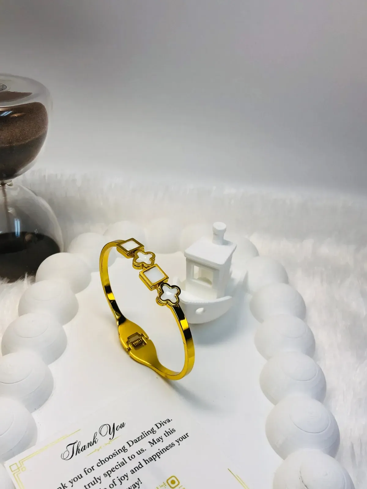Clover square fusion bangle(Adults) - Image 6