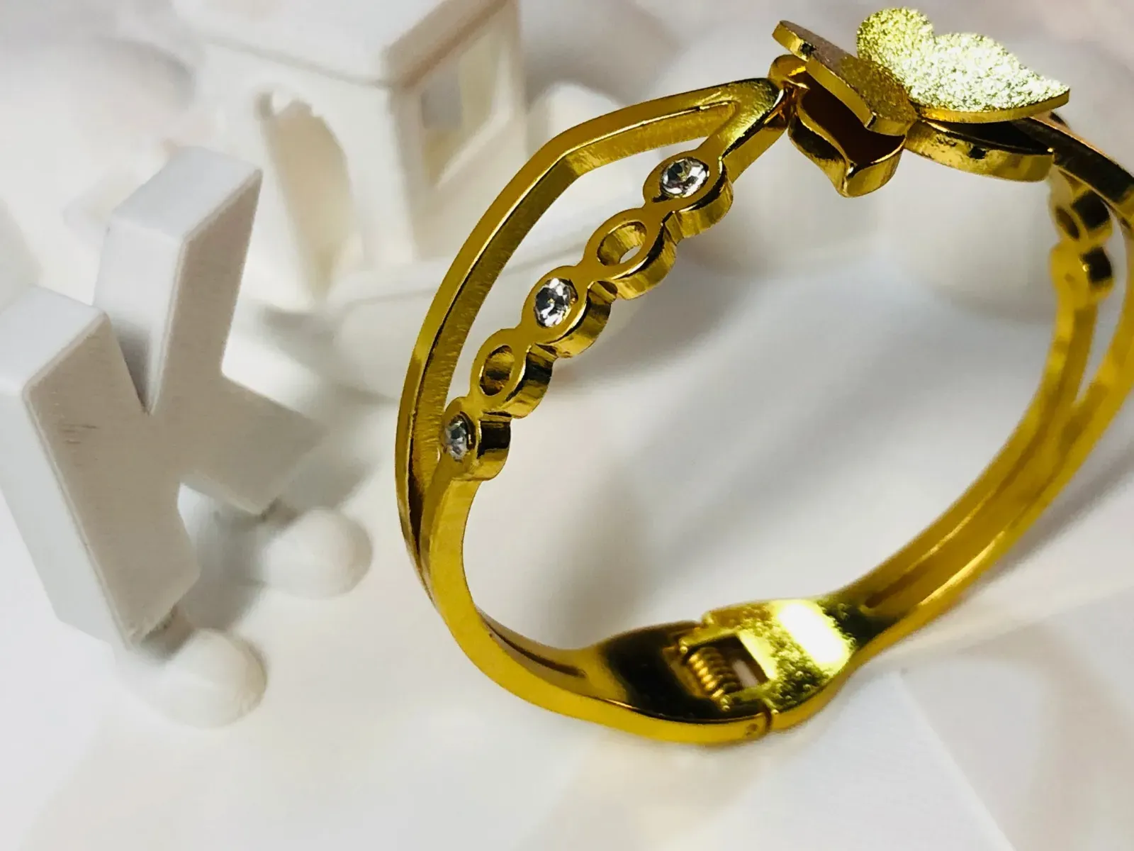 Layered butterfly luxe bangle-(Kids) - Image 2