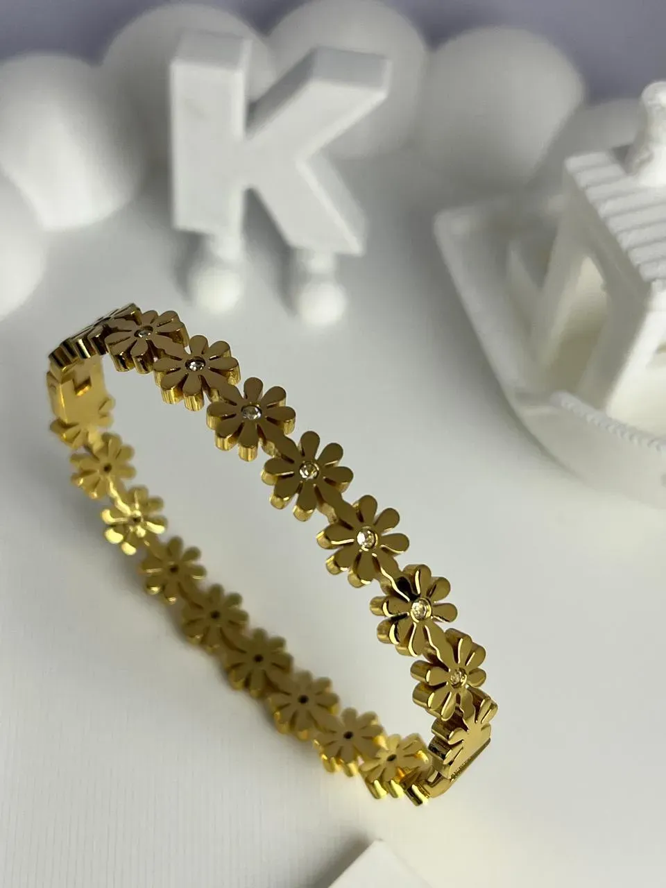 Floral family bangle. (kids) - Image 6