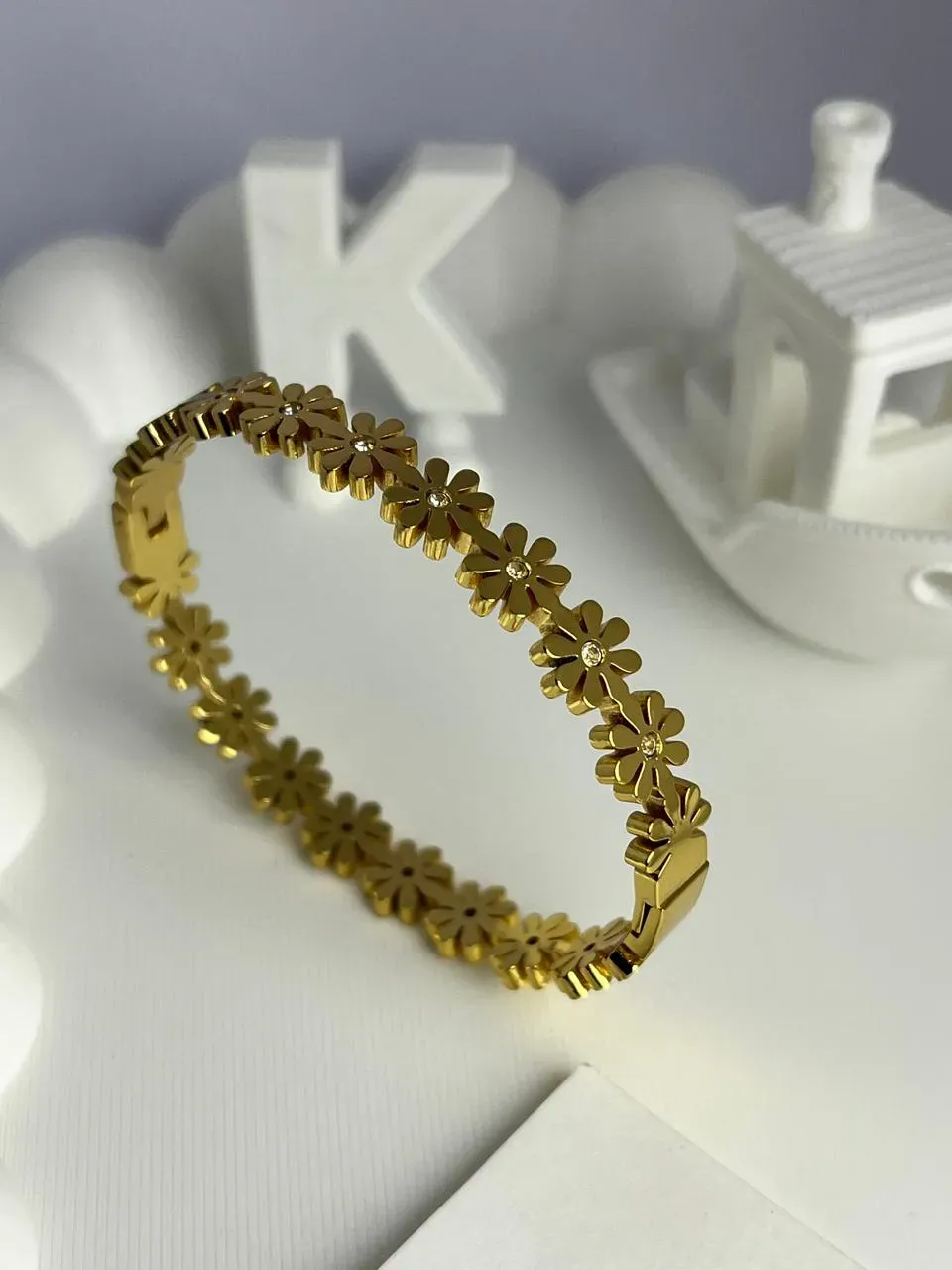 Floral family bangle. (kids) - Image 8