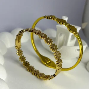 Floral Family Bangle (Combo)