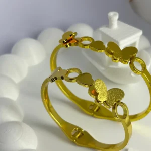 Orbit Butterfly Family Bangle (Combo)