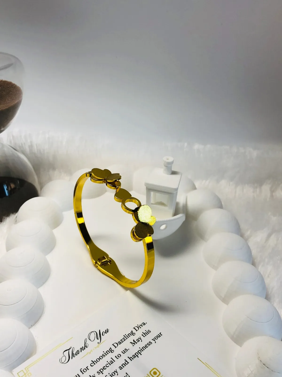 Orbit butterfly bangle (Adults)