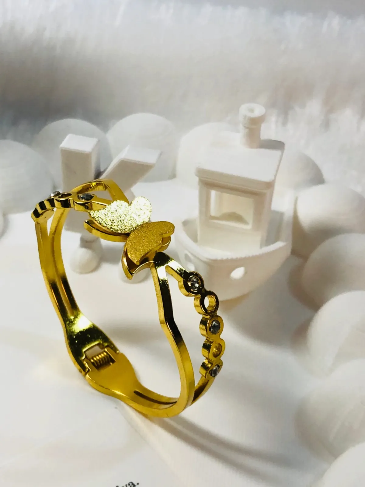 Layered butterfly luxe bangle-(Kids)