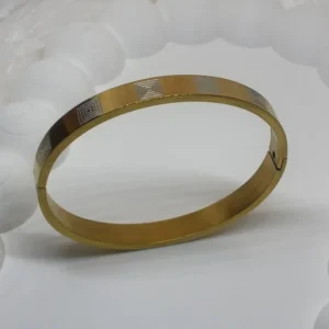Mens kada silver square design